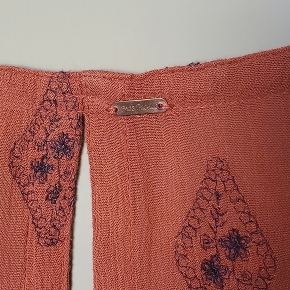 Free People Diamond Embroidered Tunic Top Dress - Picture 6 of 11